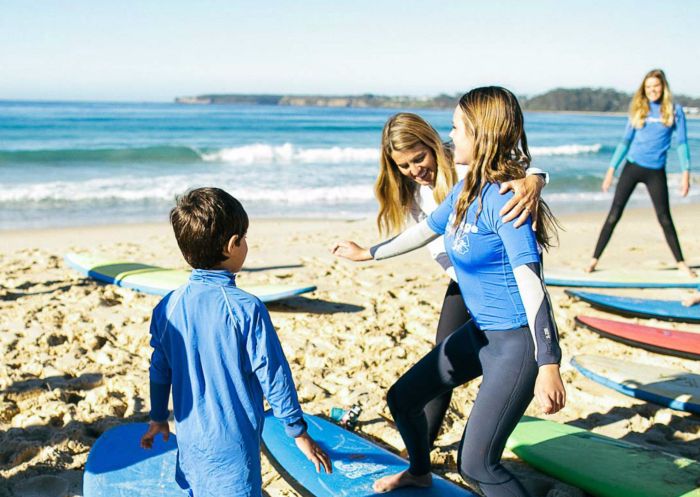 Pam Burridge Surf Schools in Mollymook, Jervis Bay & Shoalhaven